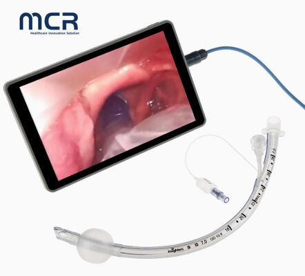 Un buen precio. Tubo endotraqueal de un solo lumen y canal de video desechable para una intubación precisa en línea