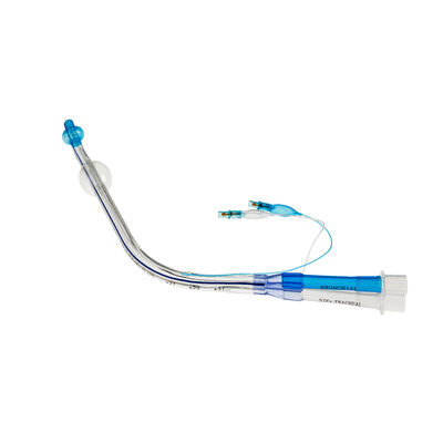 قیمت خوب لوله اندوبرونشیال دو لومن یکبار مصرف با پی وی سی گرید پزشکی و کاف دوگانه PU برای تهویه با حجم بالا و فشار پایین آنلاین