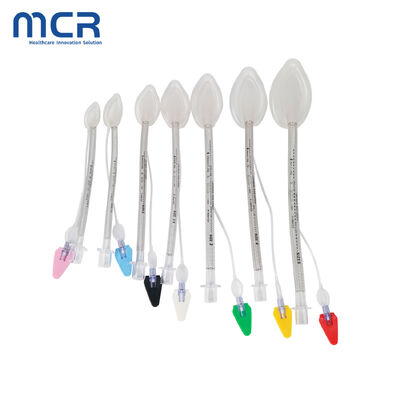 قیمت خوب بی حسی ماسک لارنگیال PVC راه هوایی با لوله باند نرم برای مدیریت راه هوایی آنلاین