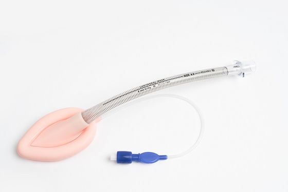 Un buon prezzo. Maschera laringea flessibile in silicone riutilizzabile per vie aeree rinforzata tipo per uso medico in linea